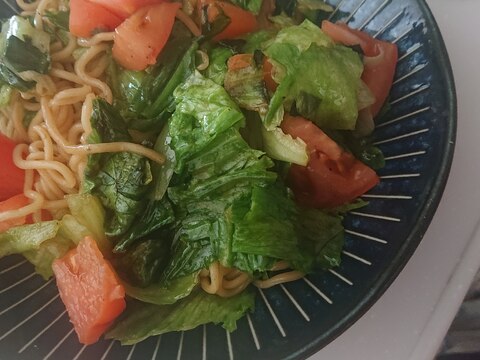 麺つゆサラダ焼きそば